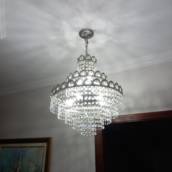 Instalação lustre alto padrão em Bauru