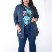 Parka jeans Maria Flor