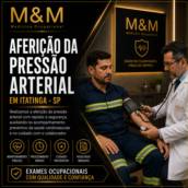 Aferição da Pressão Arterial em Itatinga - SP em Itatinga, SP por M&M Medicina Ocupacional