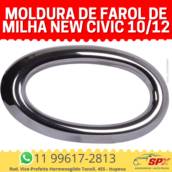 Moldura de Farol de Milha New Civic 10/12