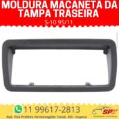 Moldura Macaneta da Tampa Traseira S-10 95/11 