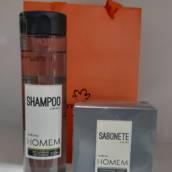 Shampoo  Capuaçu Antioliosidade 300ml + Sabonete Cacau Masculino com 3unidades 110g cada em Bauru