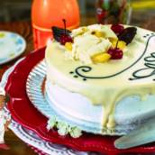 Bolo de Creme de Abacaxi