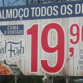 Coma a vontade por R$ 19,90