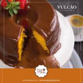 Bolo Vulcão