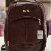 Mochila couro sintético feminina adulta