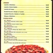 Cardápio