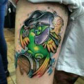 1° lugar Colorido, convencão Promissão Tattoo Fest. 