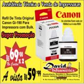 Tinta para Impressora Canon - Tinta Canon original EcoTank