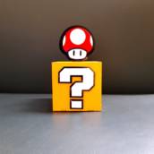 Caixa Cofre  Cogumelo (Super Mário)