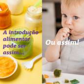 Introdução alimentar pro seu bebê