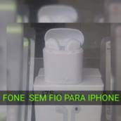 Fone sem fio para iphone