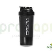 Coqueteleira Preta Probiótica 600ml