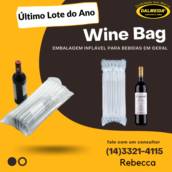 Saco Bolsa Inflavel Wine Bag Airbag Transporte Garrafas
