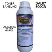 TONER DAL07 SAMSUNG D104 HP 105A W1105A 105 10A GRAFICO 500 GRAMAS HP105 HP105A- 4200 4100 3200 03 105 109 ML205 208 ML1610 D204