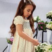 vestido milon com elastec TRADICIONAL em cotton
