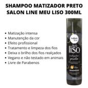 Shampoo Matizador Preto Salon Line 