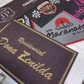 tapetes personalizados 20% de desconto