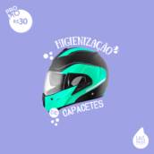 Higienização de Capacete