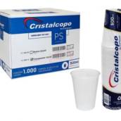 Caixa Copo Descartável Cristalcopo Transparente 500ml C/1000
