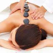Massagem com Pedras Quentes