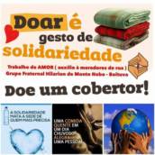 Campanha de doação de cobertores e roupas de frio para Moradores de rua APAE Boituva