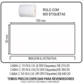 ETIQUETA ADESIVA 100x50 mm - 1 ROLO