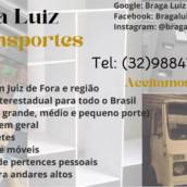 Braga Luiz Transportes: mudanças e fretes em geral em Juiz de Fora, MG por Braga Luiz Transportes
