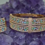 Conjunto anel e pulseira