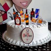 Bolo Topper de Bebidas 