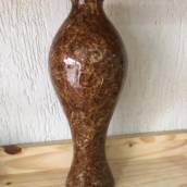 Vaso Cerâmica Marrom