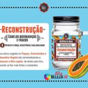Manteiga vegetal BE(M)DITA GHEE Papaya e queratina vegetal (Reconstrução)