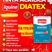 Tinta Iquine Diatex em Brasília, DF por Tintas Dubay Empreendimento