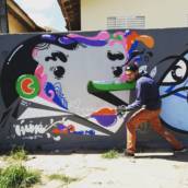 Graffite em via publica 
