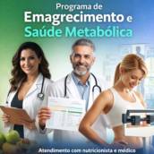 Atendimento multidisciplinar com nutricionista e médico especialista em emagrecimento e ganho de massa muscular com avaliação metabólica, análise de exames e estratégias personalizadas para perda de peso saudável.