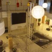 Estrutura metálica para eventos