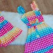 Kit mae e filha tendencia XADREZ CANDY