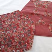 Sousplat em patchwork 