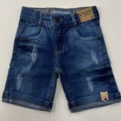 Bermuda Jeans infantil masculina 