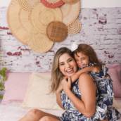 Kit mãe e filhos JARDIM DE AMOR