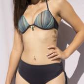 Calcinha Biquini Hot Pants Lycra Marinho