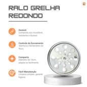 Ralo Grelha Inox Redonda 10cm - Durabilidade e Praticidade para Sua Casa - Cidade Centenário, São Paulo/SP