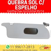Quebra Sol Gol/Par/Sav G2/G3/G4 95/14 c/ Espelho