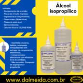 Álcool Isopropílico Isopropanol Puro 99,8 1000ml Limpador Implastec alcool