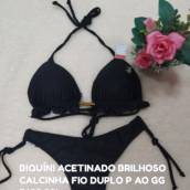 Biquíni acetinado