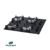 Fogão Fischer Cooktop Vidro 4 Bocas