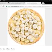 Pizza de palmito 