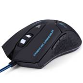 Mouse Gamer Estone X8 Usb Led Óptico 2400 Dpi 6 Botões
