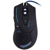 Mouse Gamer Estone X8 Usb Led Óptico 2400 Dpi 6 Botões
