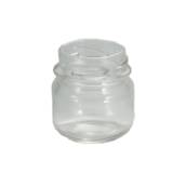 Pote de vidro 040ML redondo